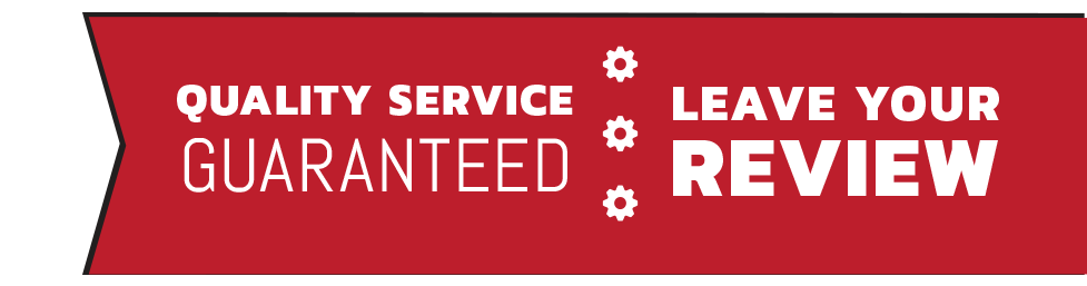 Quality service guaranteed, Leave your review