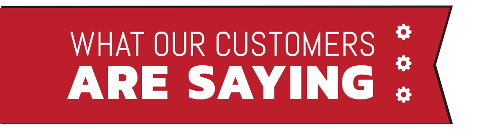 What our customers are saying